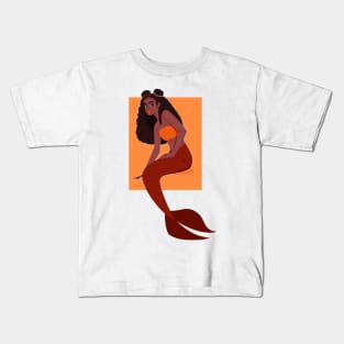 African Mermaid Kids T-Shirt